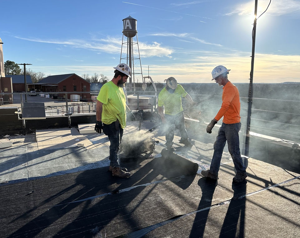 Representative commercial roofing photograph